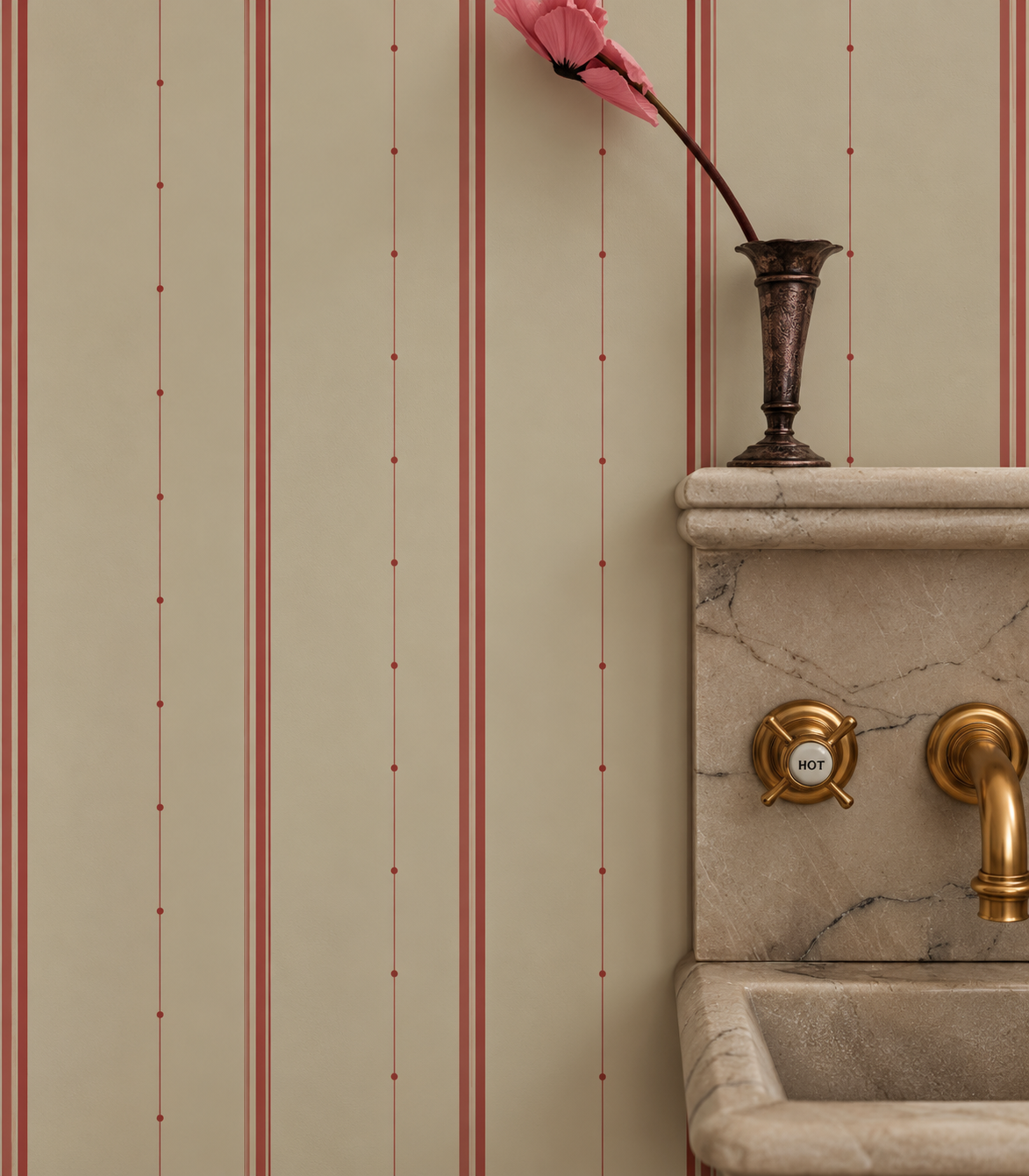 Papel pintado Heritage Stripe