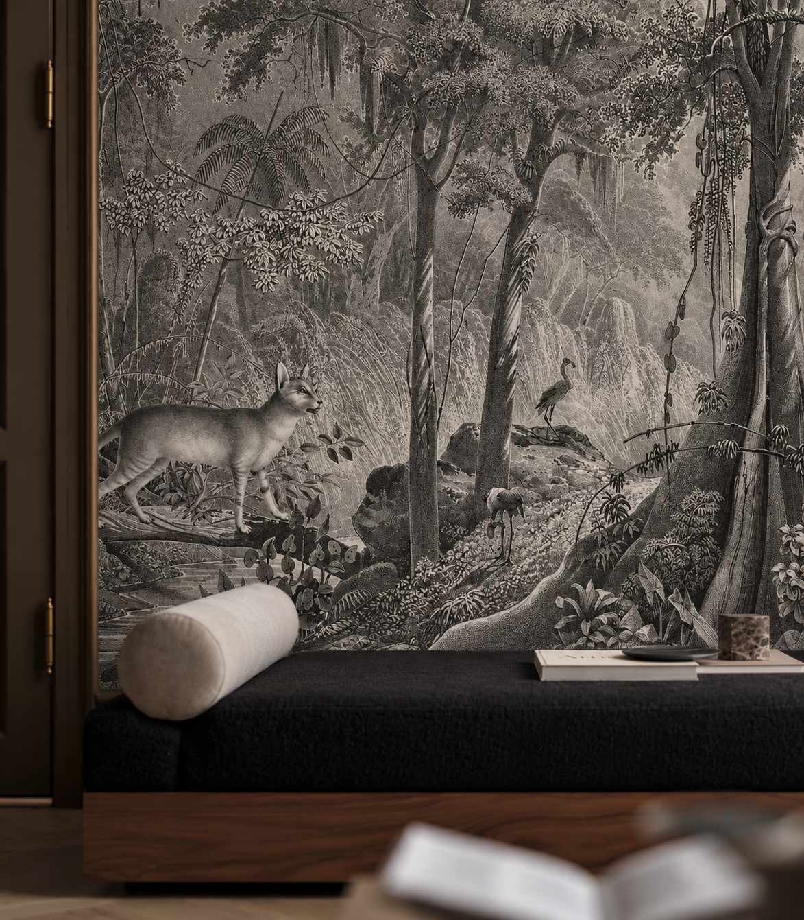 Papel pintado Jungle Cat