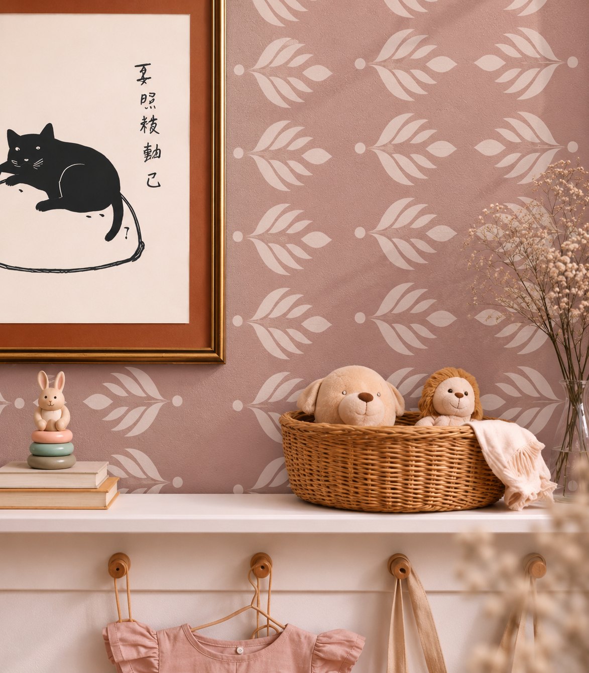 Papel pintado Cottage Bloom Deep
