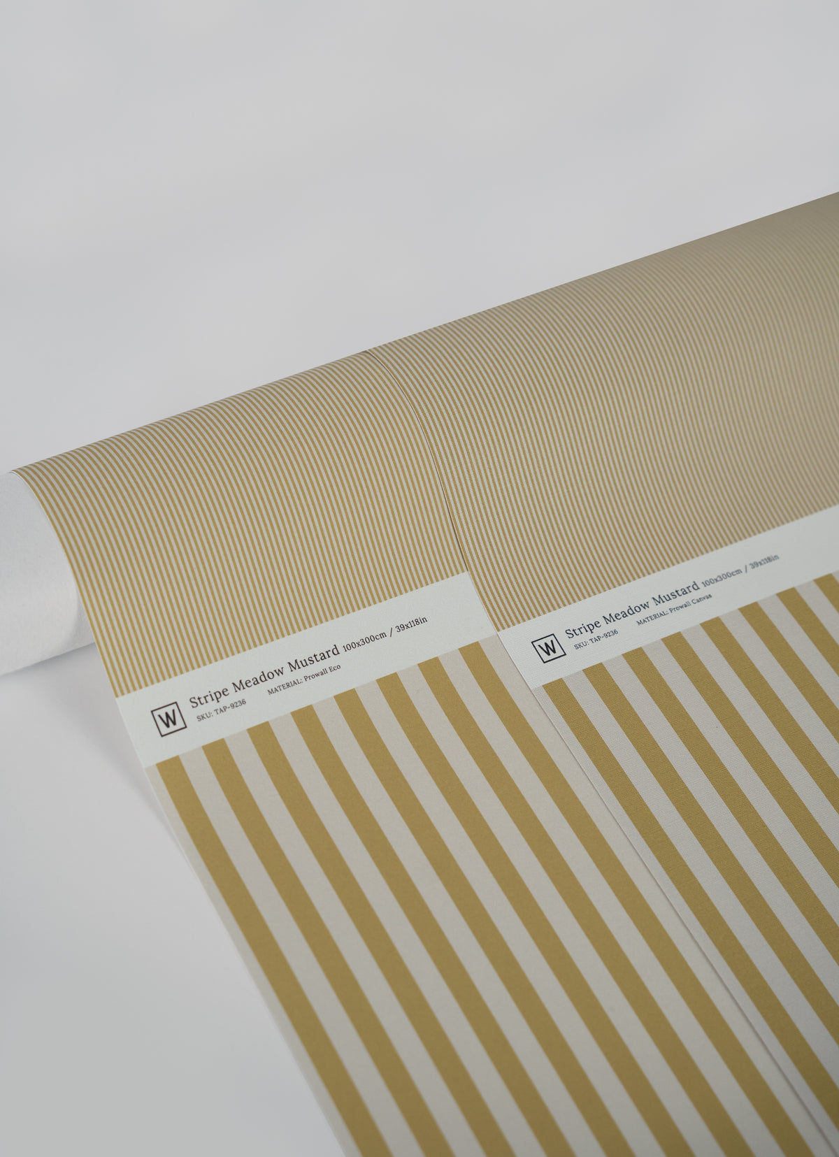 Papel pintado Stripe Meadow Mustard