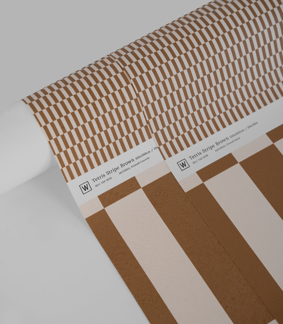 Papel pintado Tetris Brown