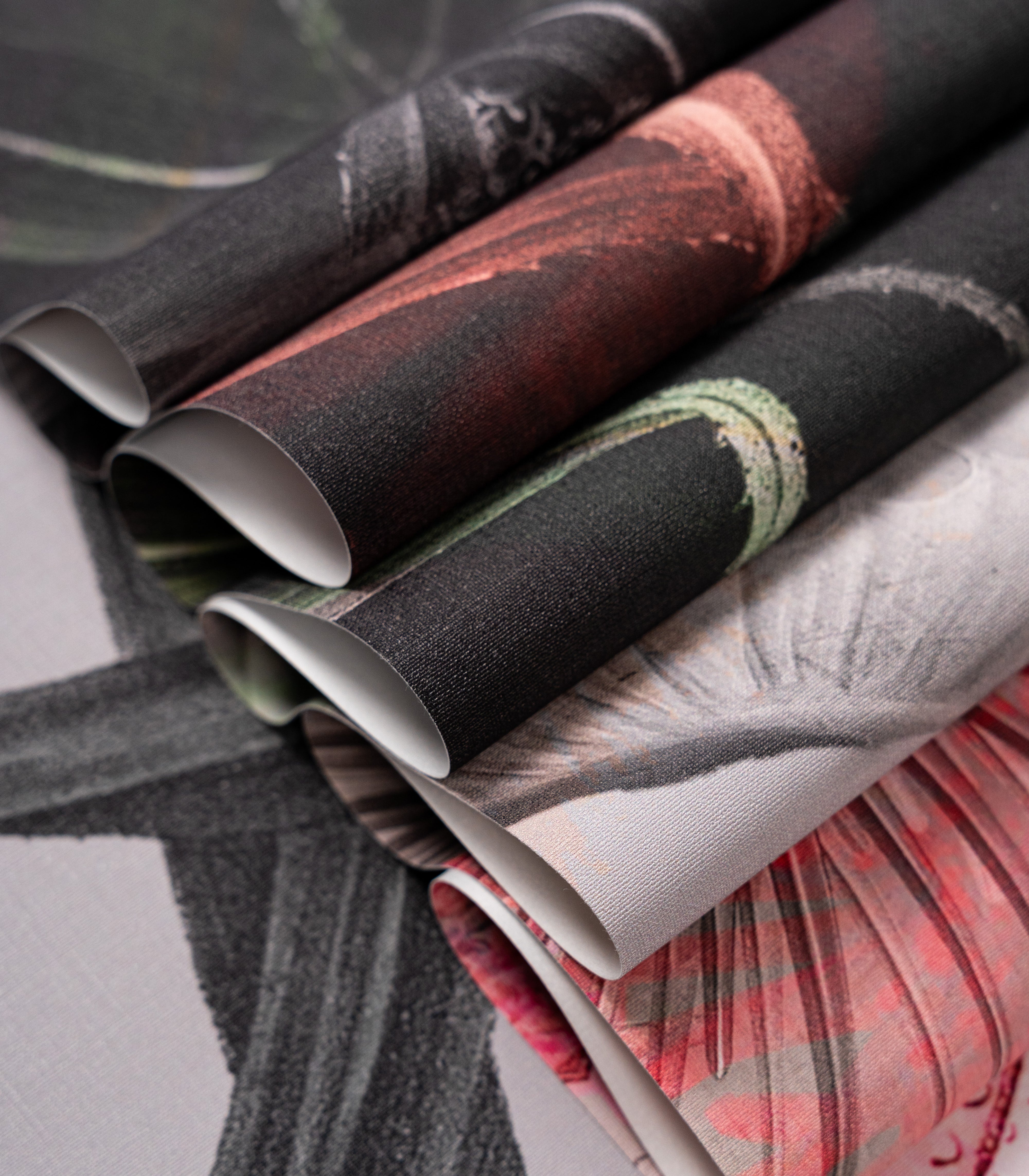 Papel pintado Lady Medusa Gray