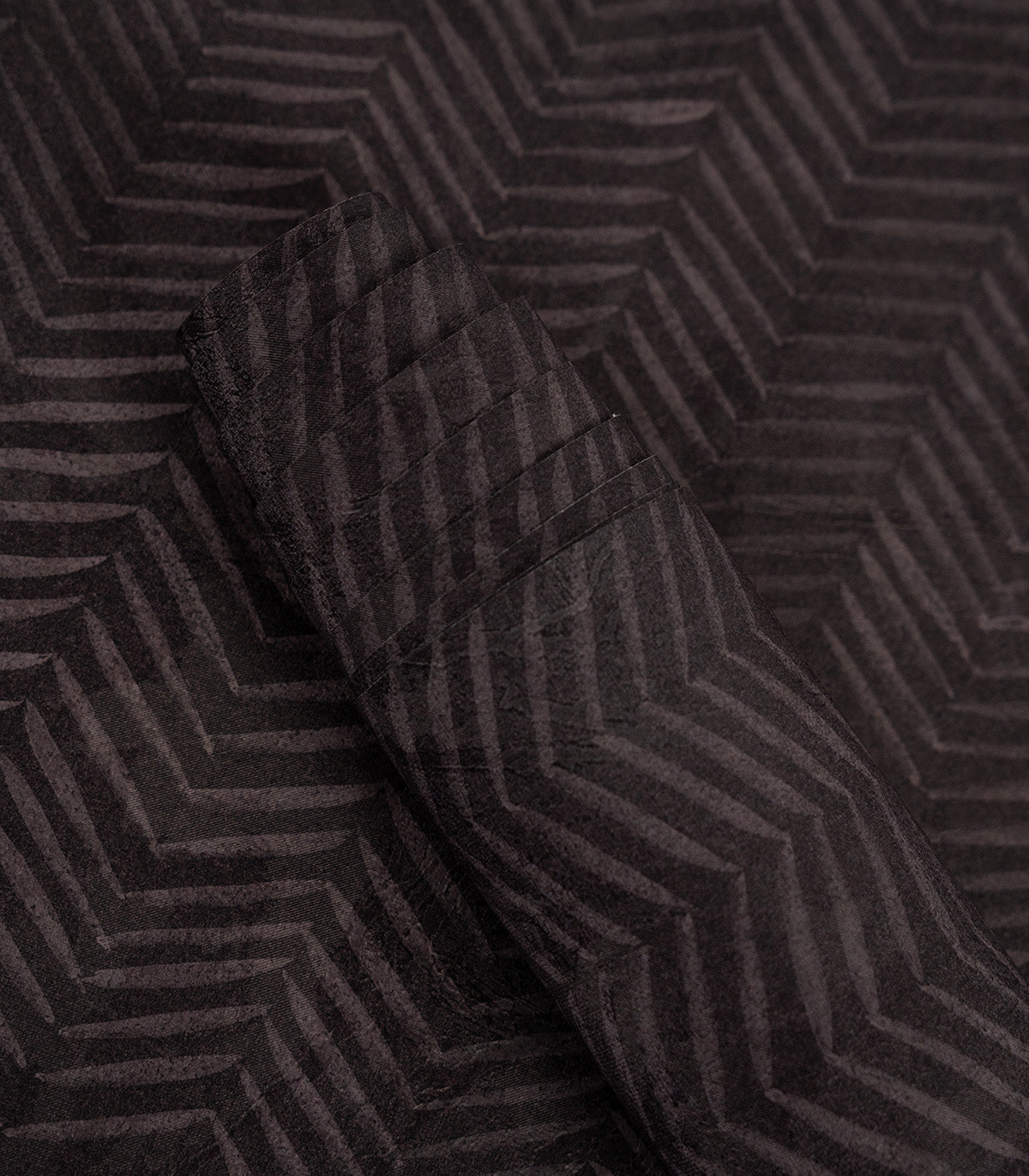 Papel pintado Herringbone Burdeos