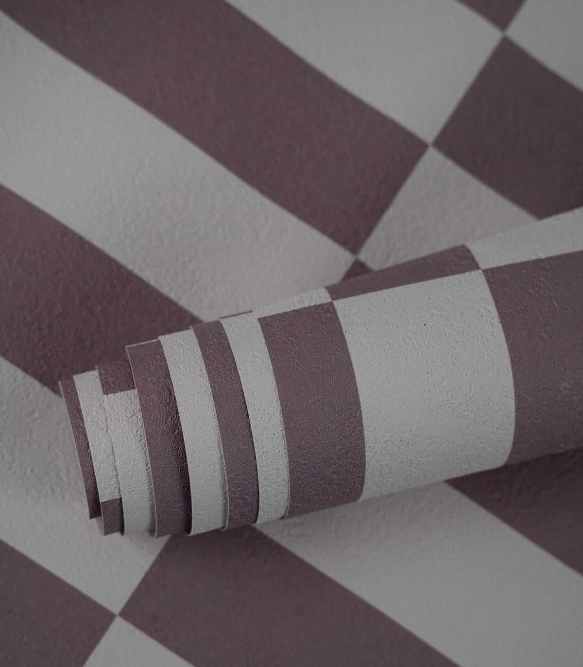 Papel pintado Tetris Stripe Burgundy