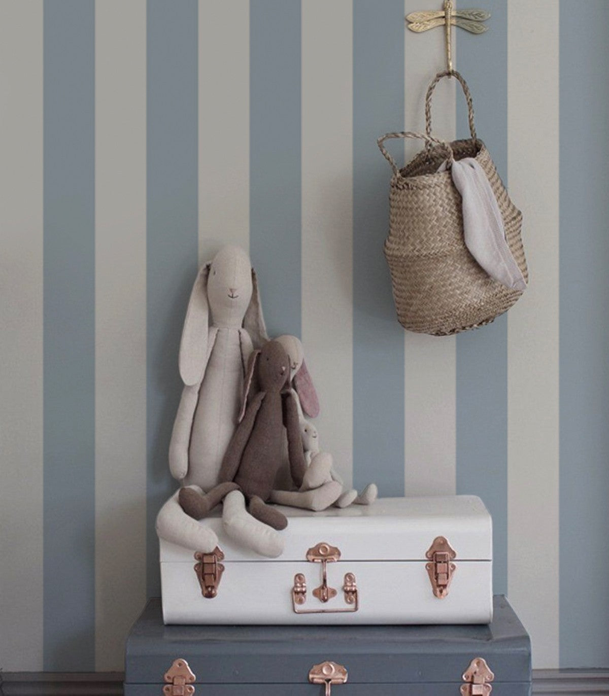 Papel pintado Bold Stripe Ocean