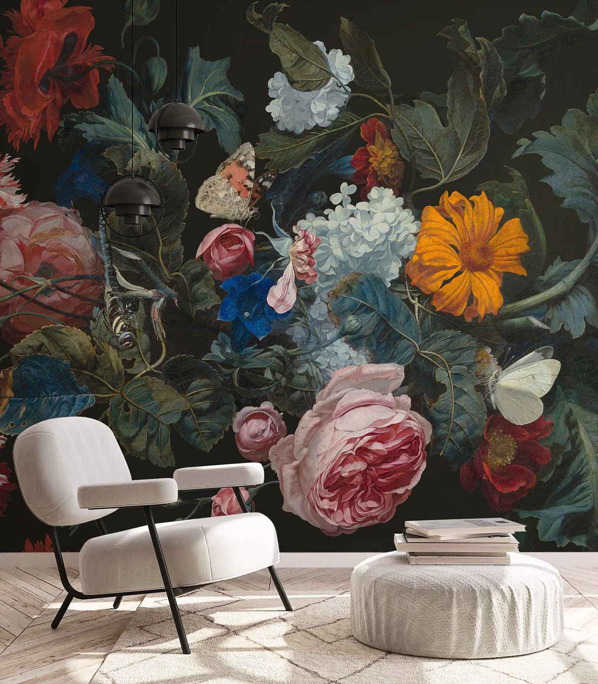 Modne tapety w kwiaty – dekoracje, które ożywią Twoje wnętrze - Wallcolors®