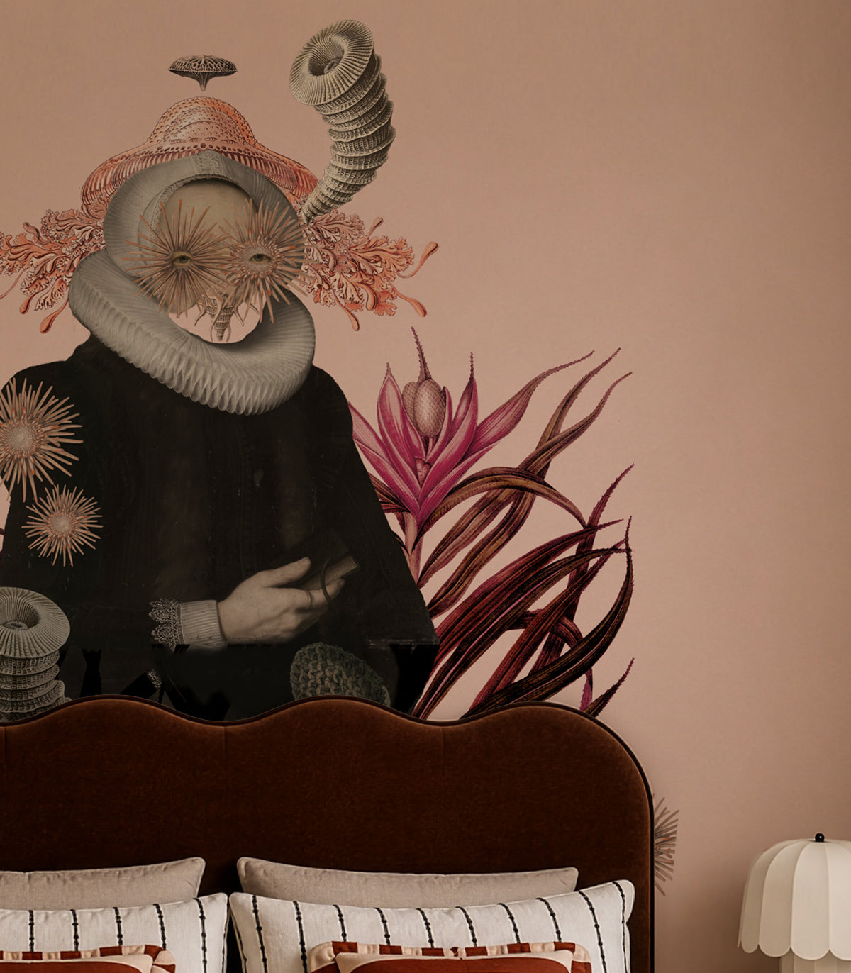 Papel pintado Lady Medusa Pink