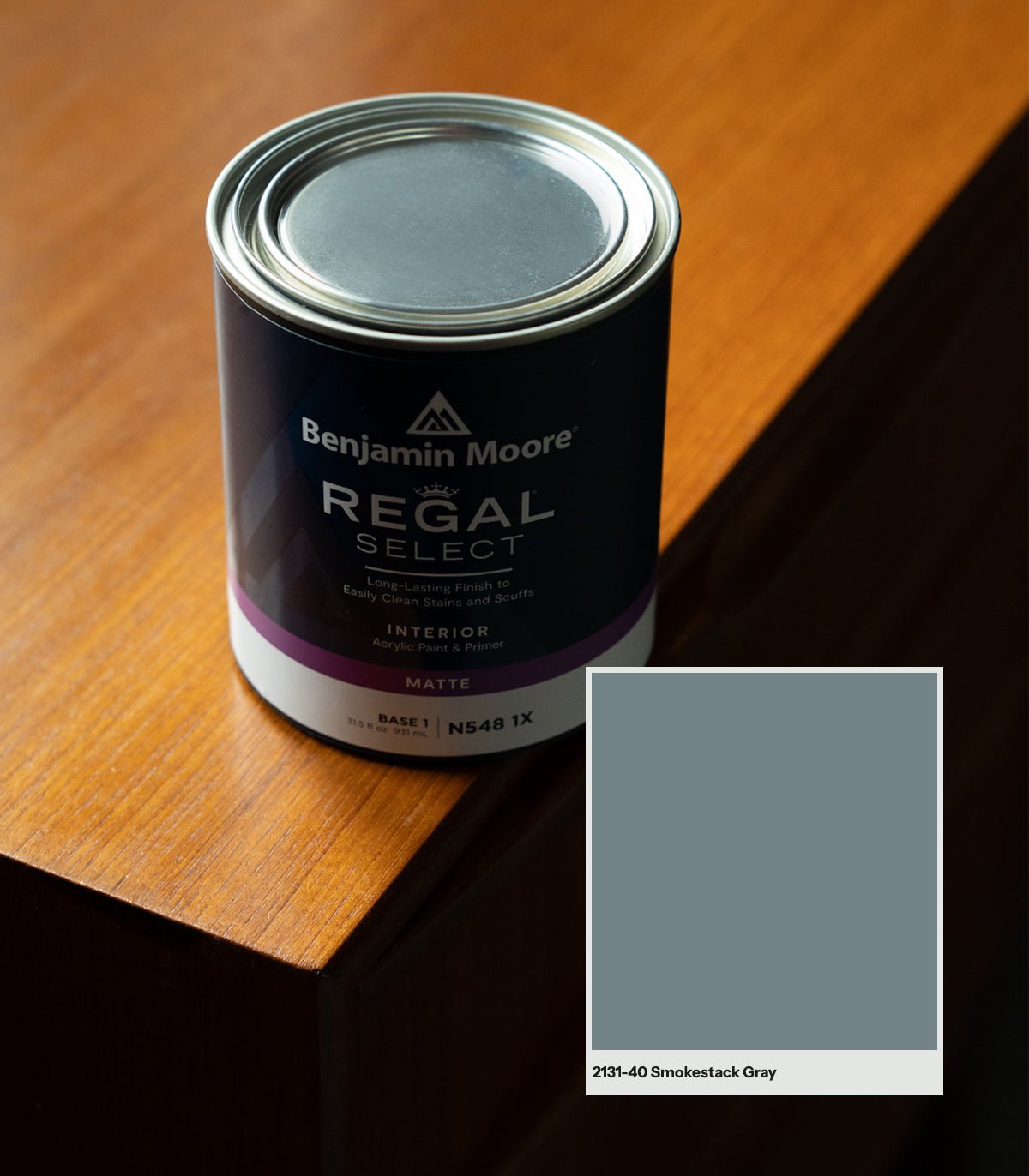 Smokestack Gray 2131 - 40 - Wallcolors®