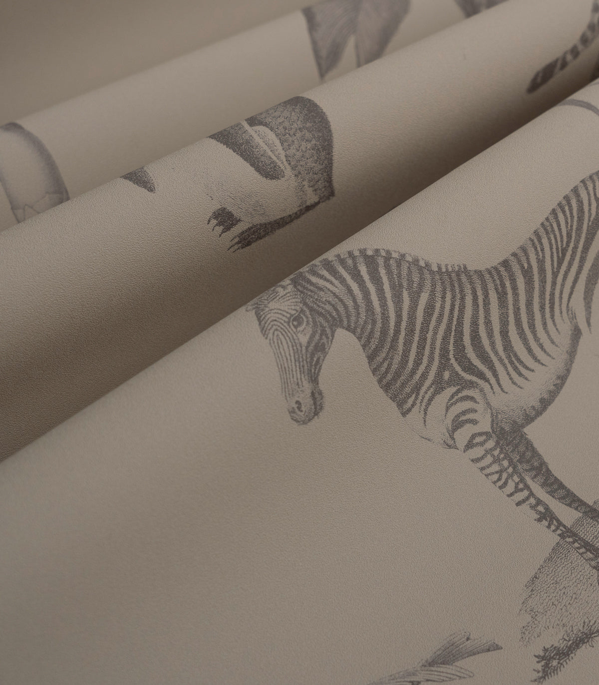 Papel pintado Vintage animals beige