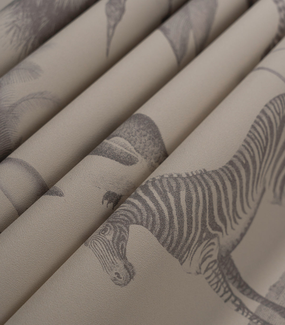 Papel pintado Vintage animals beige