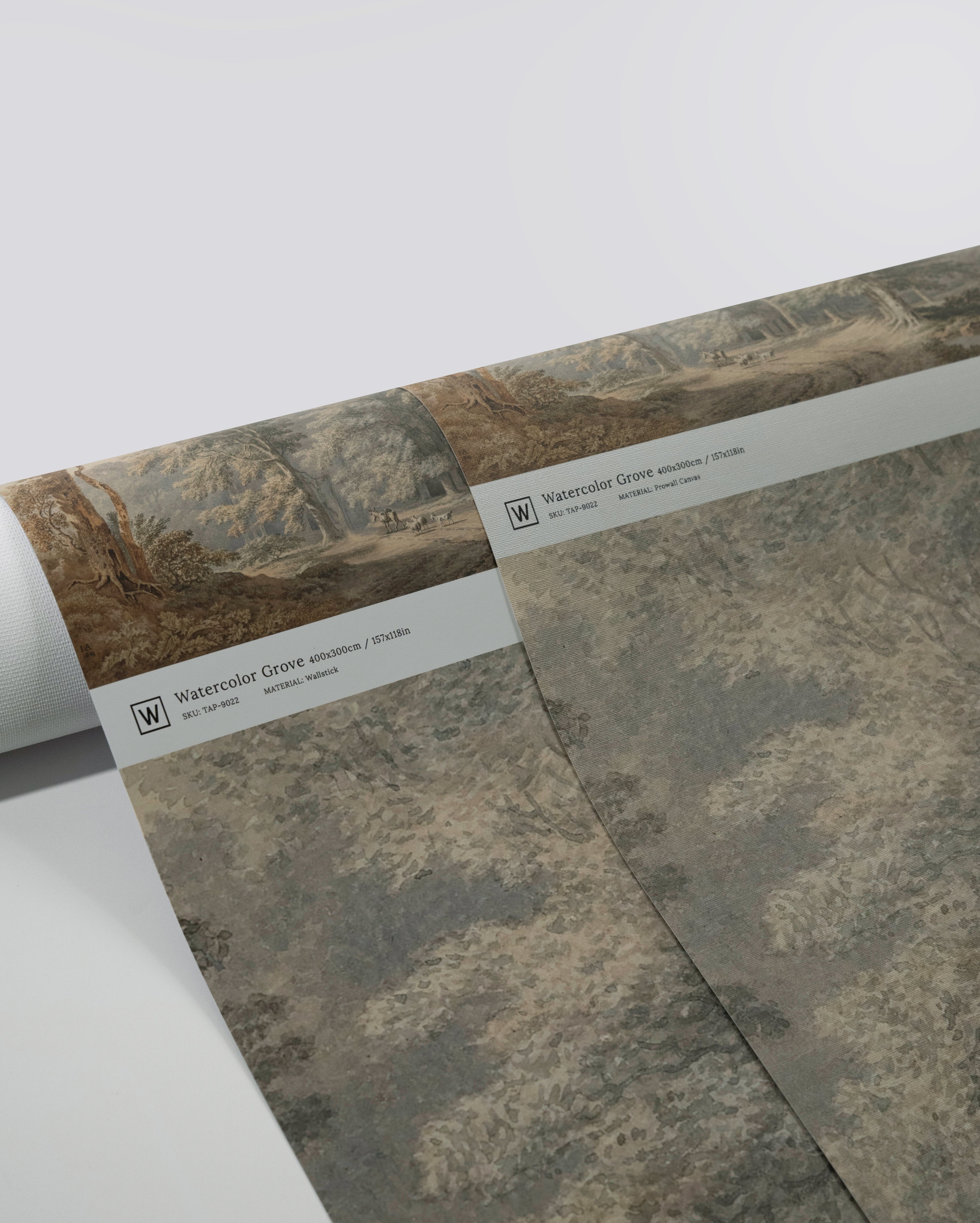 Papel pintado Watercolor Grove