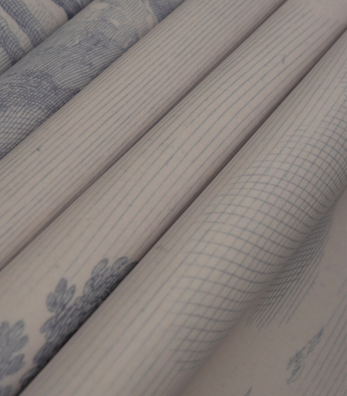 Papel pintado Ethereal Forest Blue