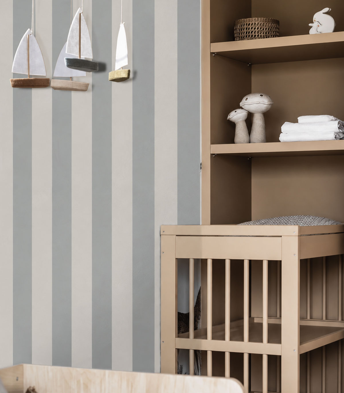 Papel pintado Bold Stripe Storm