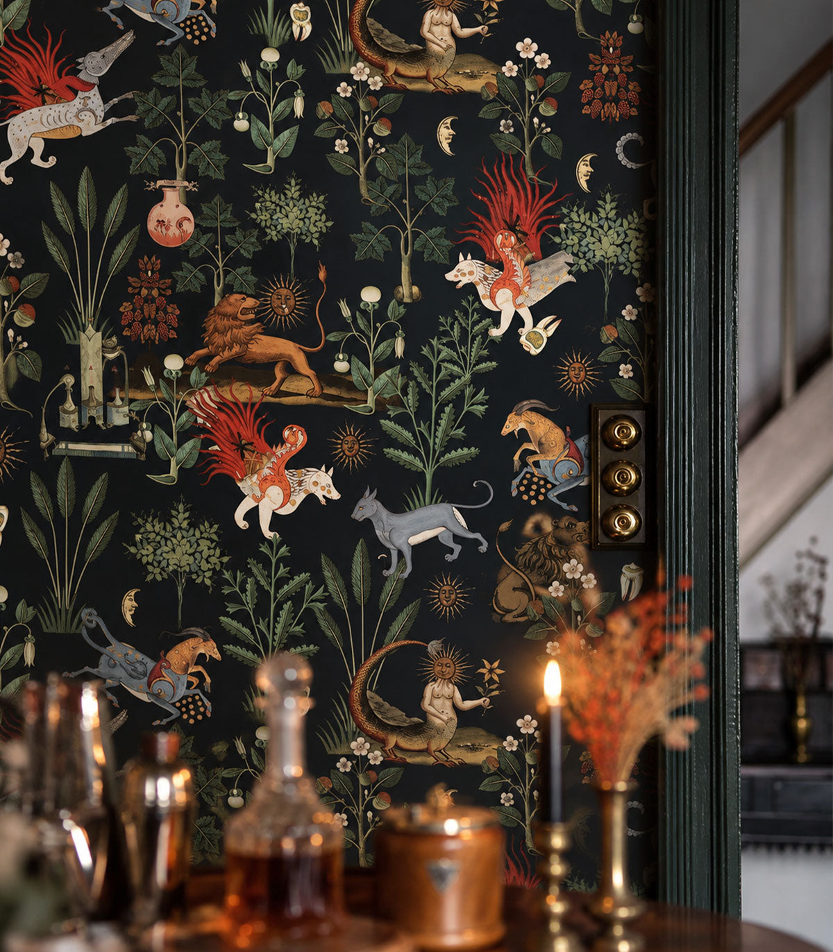 Papel pintado Botanic Beast