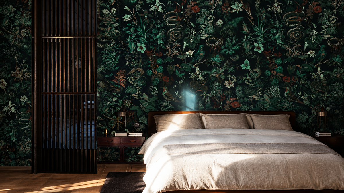 Papel pintado Botanic Green