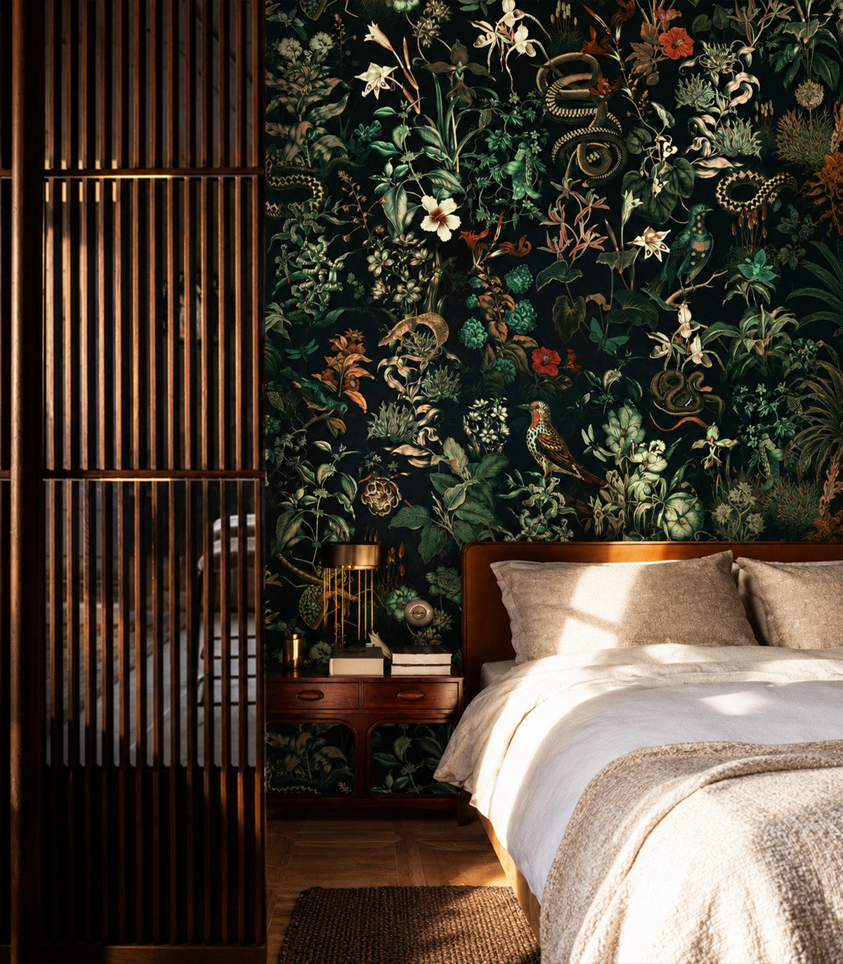 Papel pintado Botanic Green