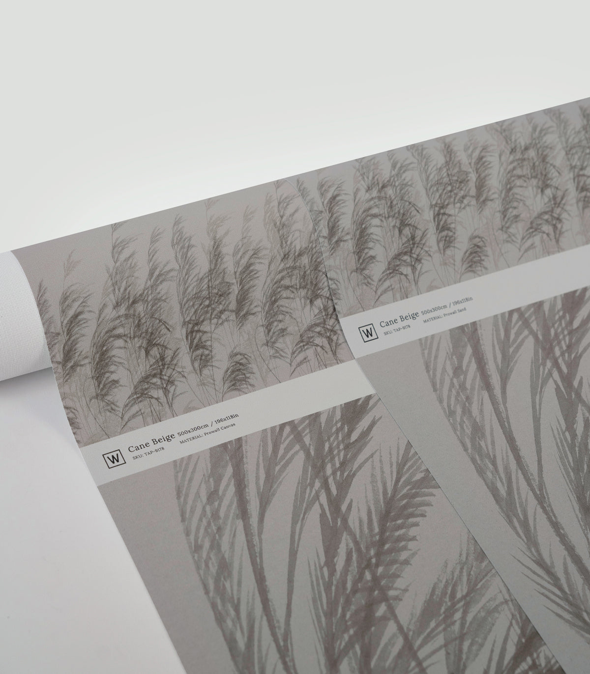 Papel pintado Cane beige