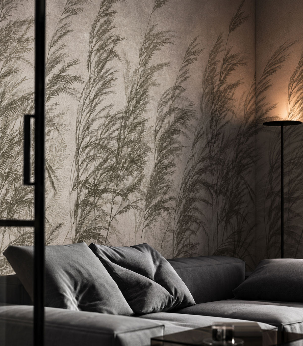Papel pintado Cane beige