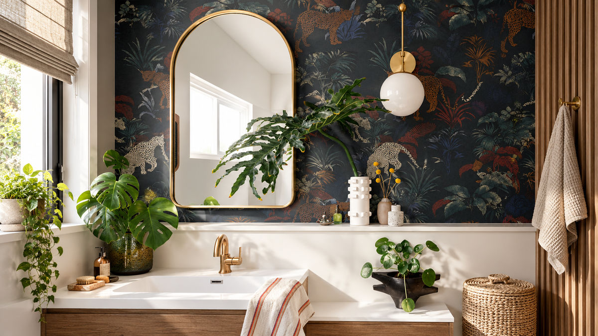 Papel pintado Cheetahs Black