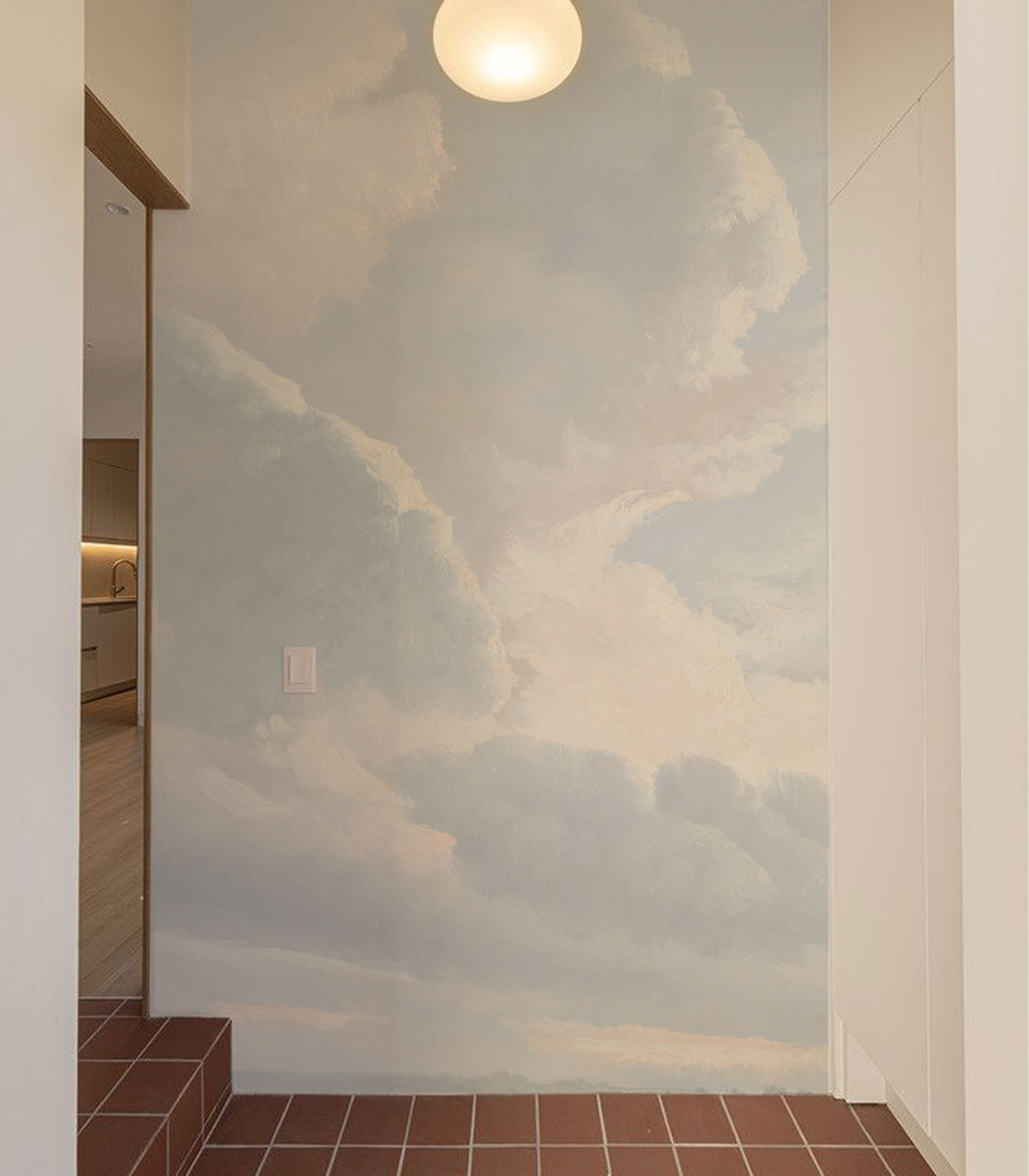 Papel pintado Cielo nublado