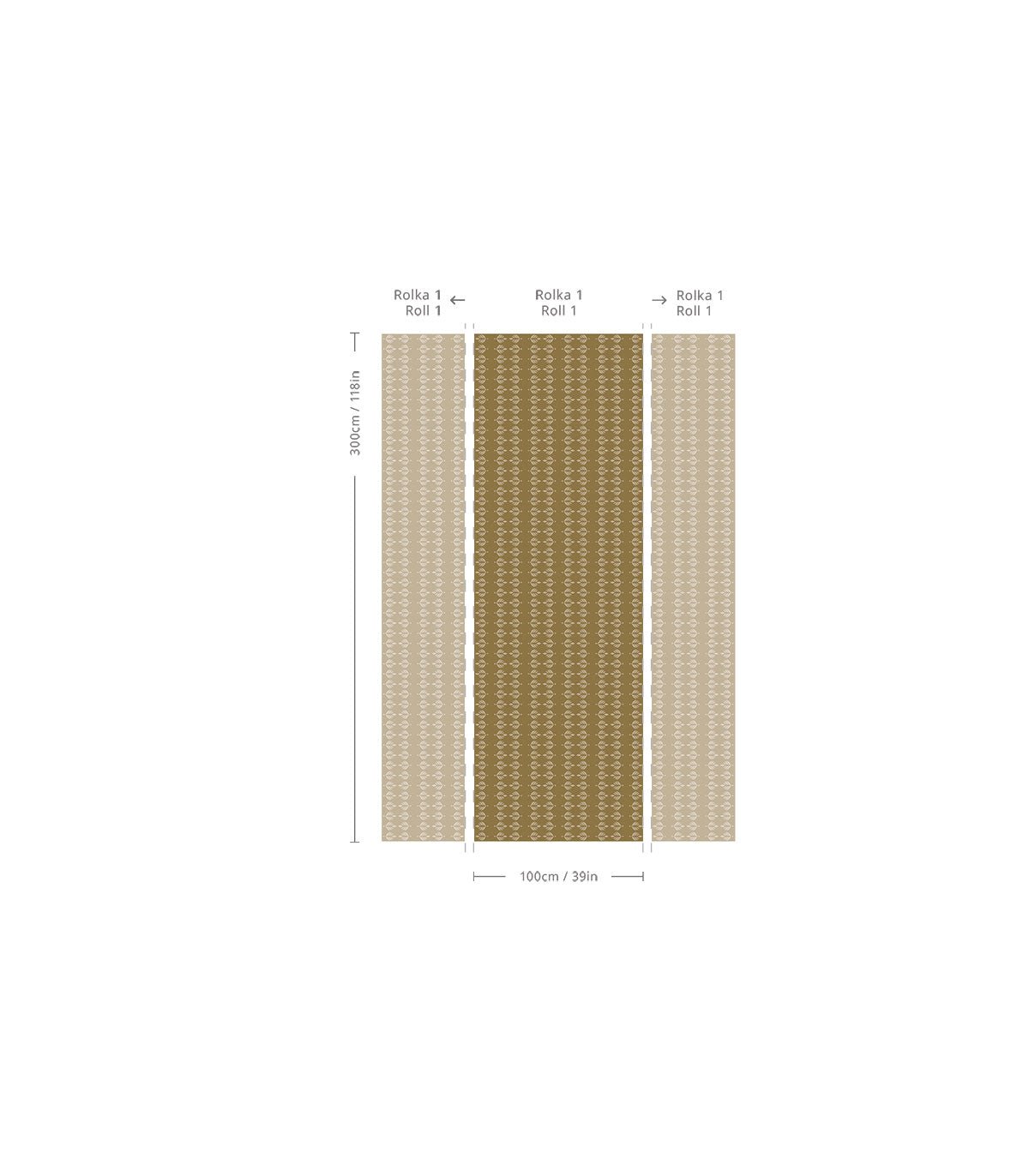 Tapeta Cottage Bloom Deep - Wallcolors®