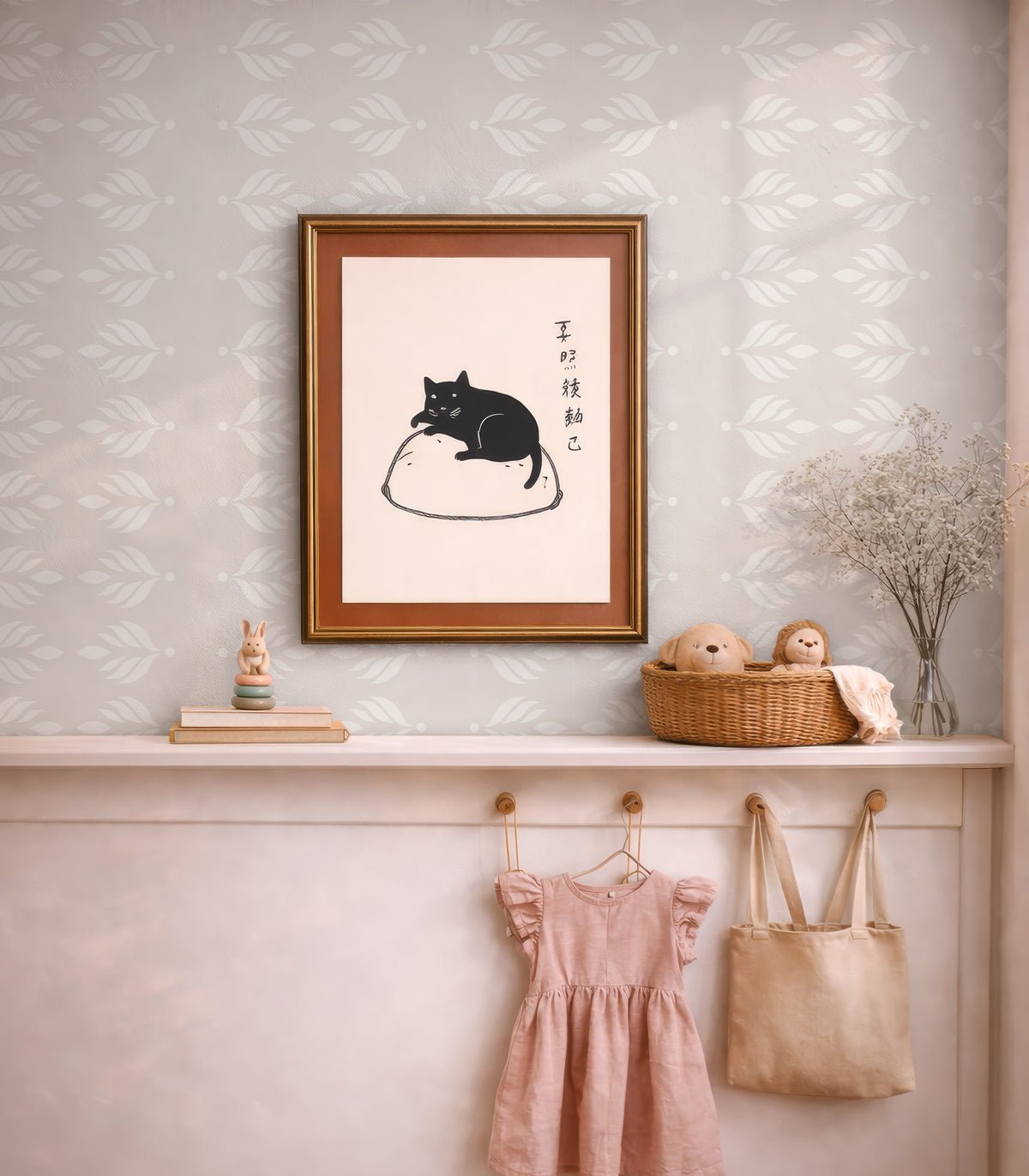 Tapeta Cottage Bloom Deep - Wallcolors®