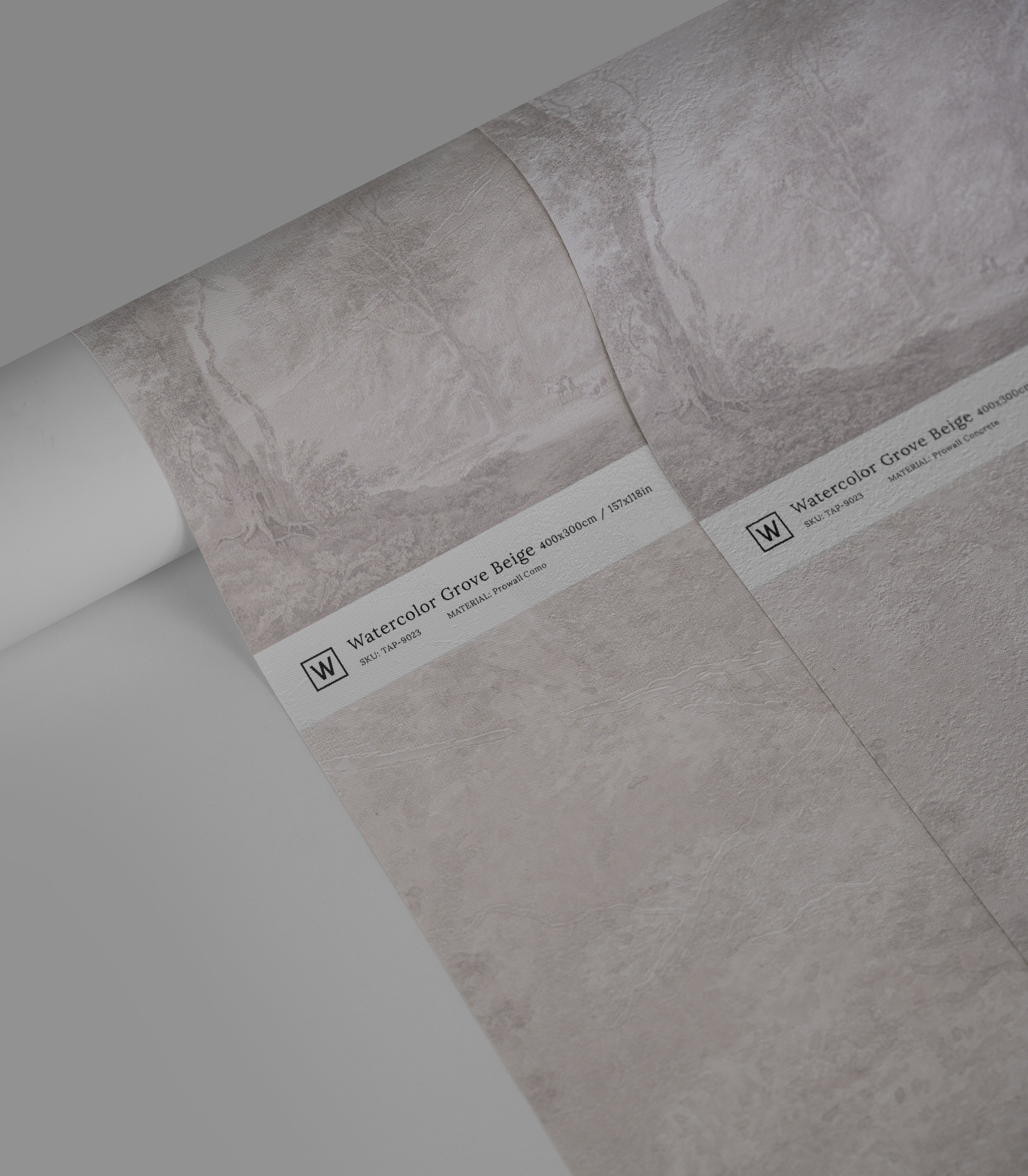 Papel pintado Watercolor Grove Beige