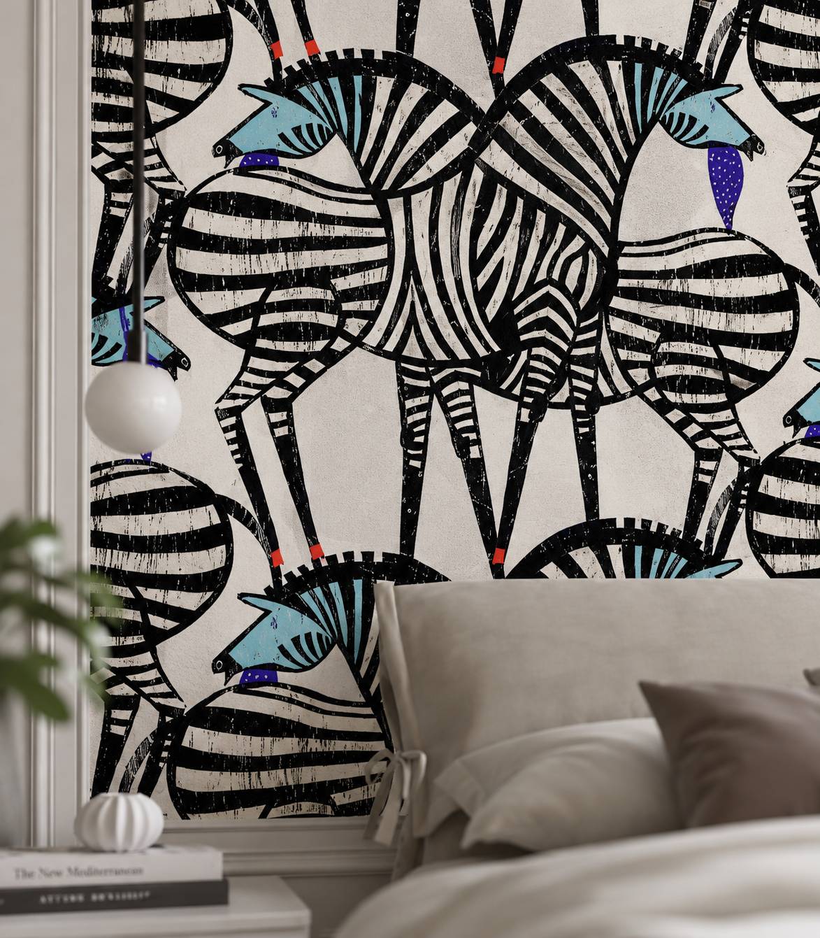 Papel pintado Dancing Zebras