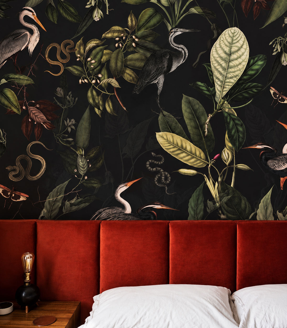 Papel pintado Dark Heron