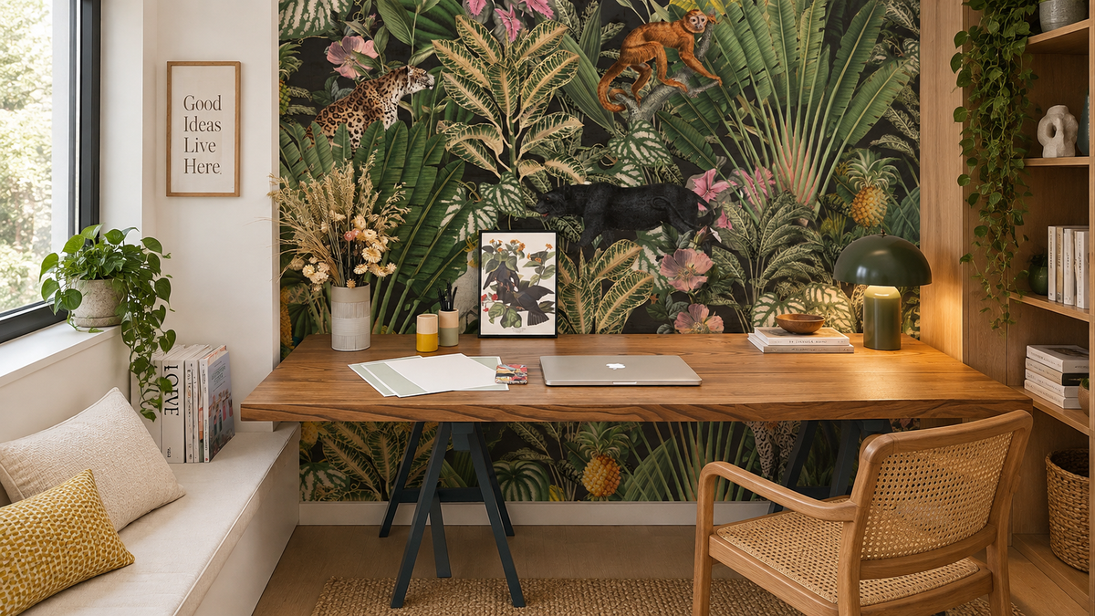 Papel pintado Dark Jungle