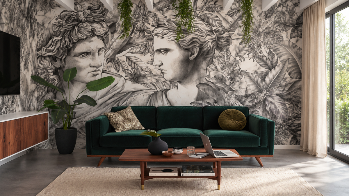 Papel pintado Divine Faces