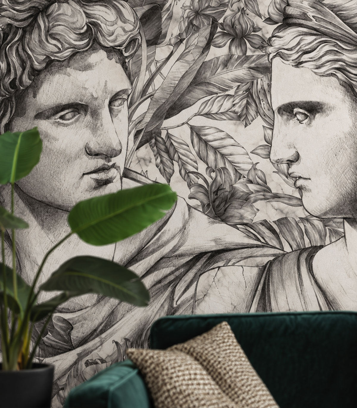 Papel pintado Divine Faces