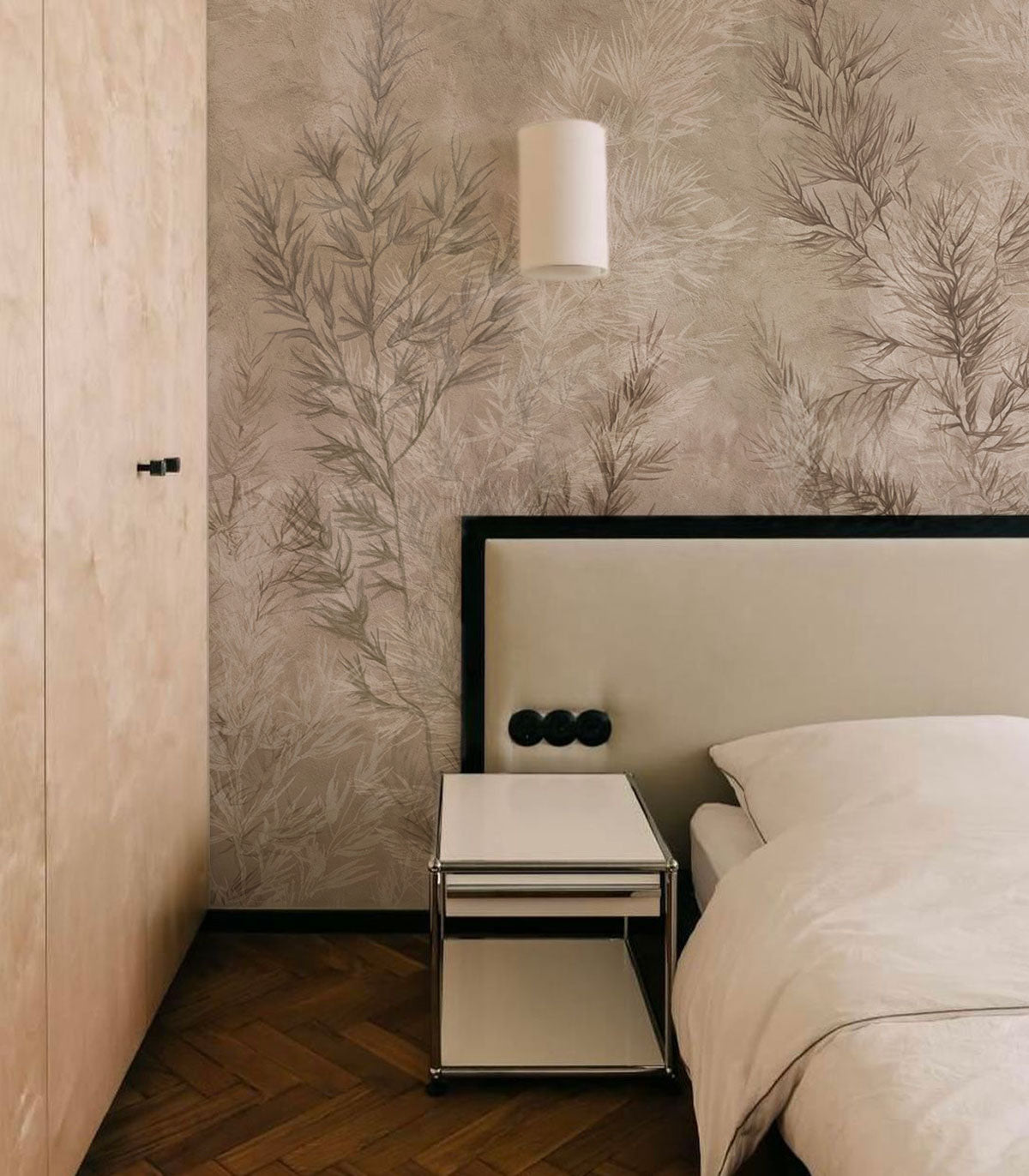 Papel pintado Dry grass beige