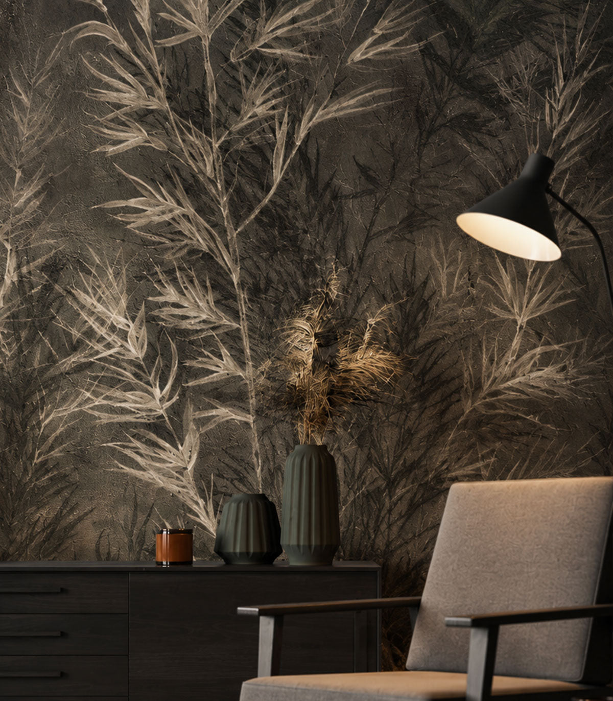 Papel pintado Dry grass