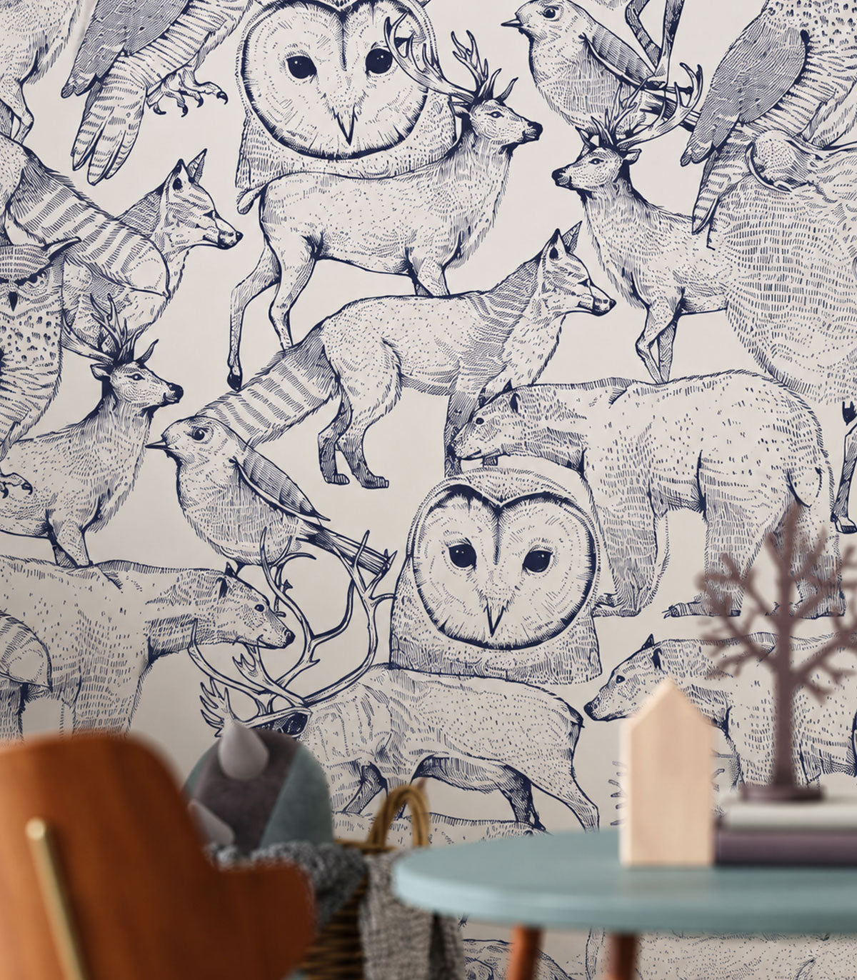 Papel pintado Forest Friends