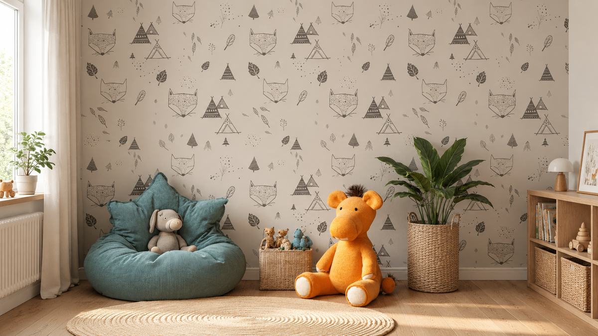 Papel pintado Fox Adventure
