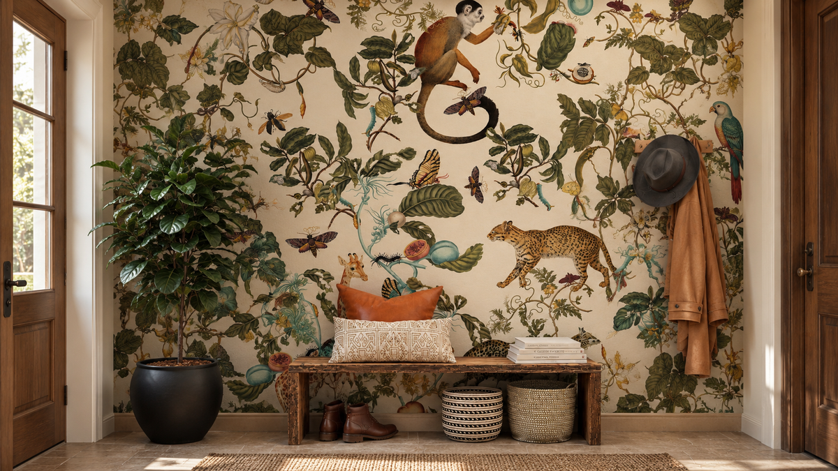 Papel pintado Funny Jungle