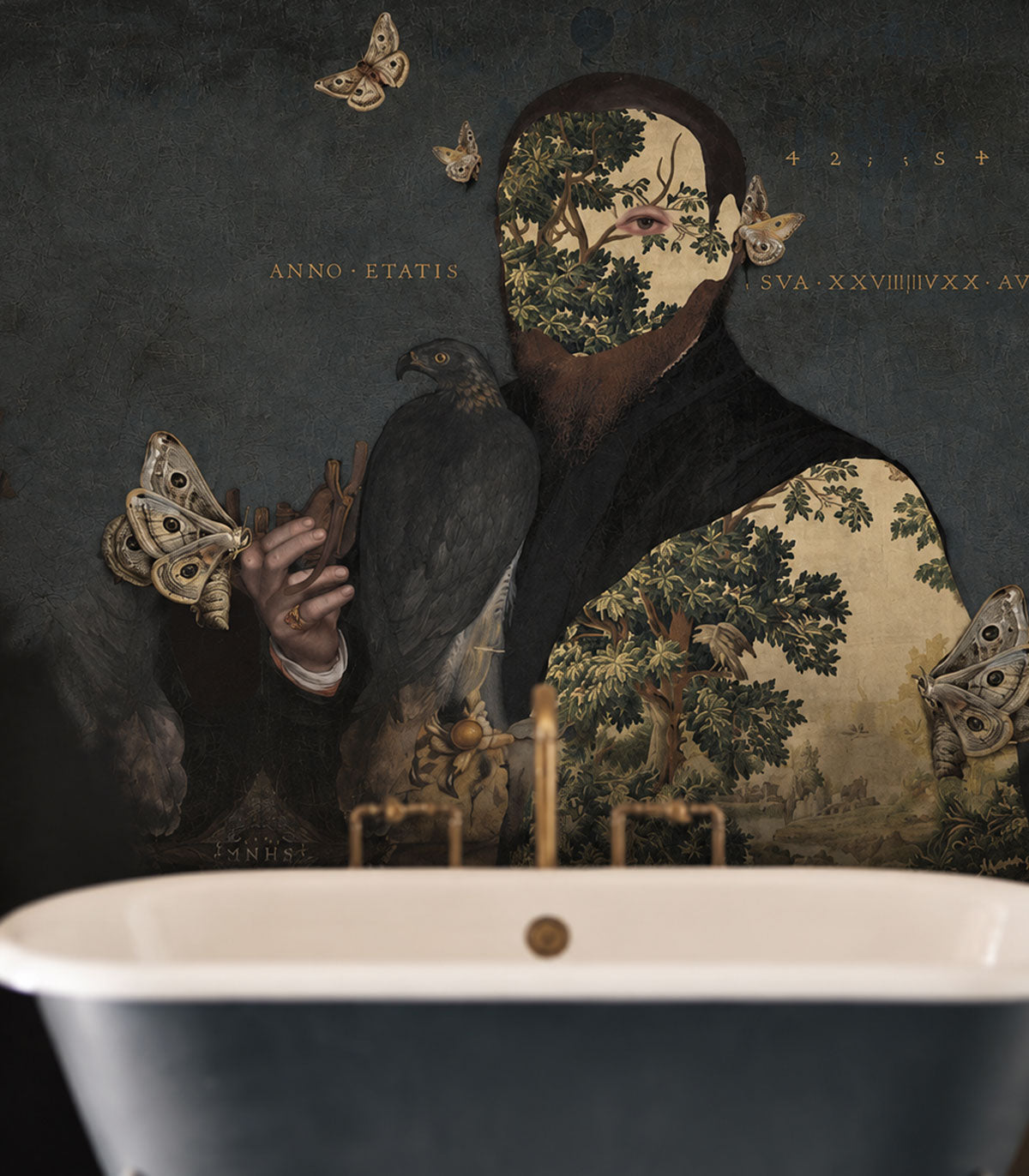 Papel pintado Gentleman Moth