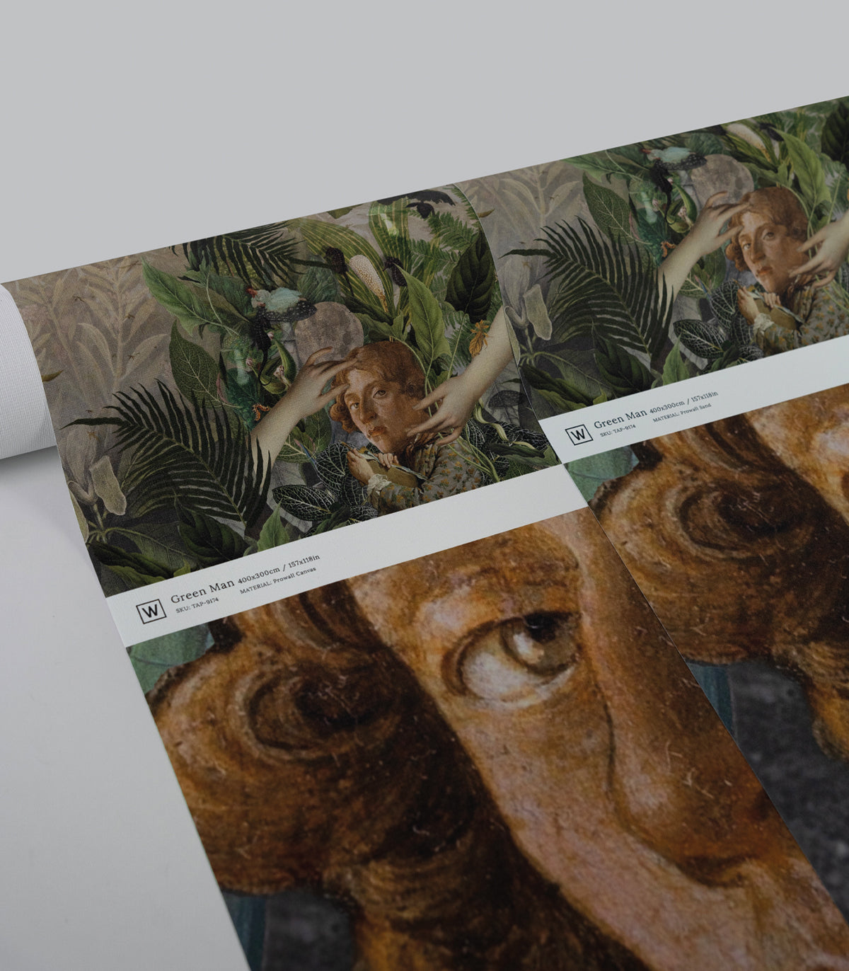 Papel pintado Green man