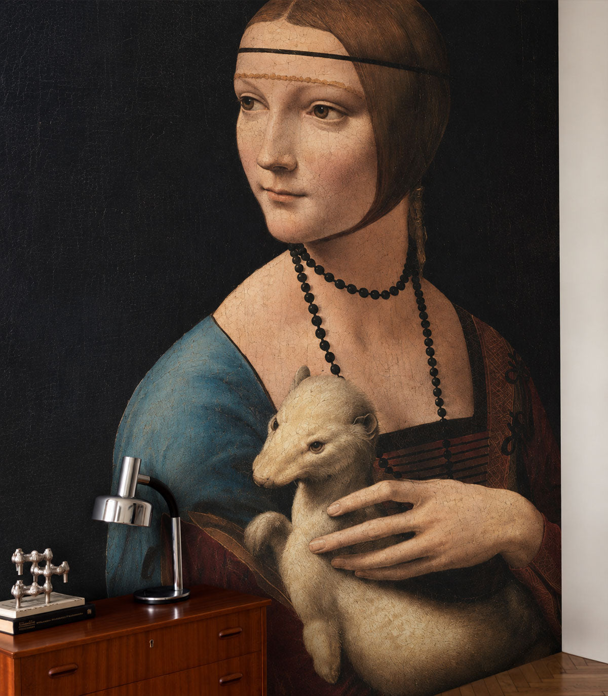 Papel pintado Lady with an Ermine