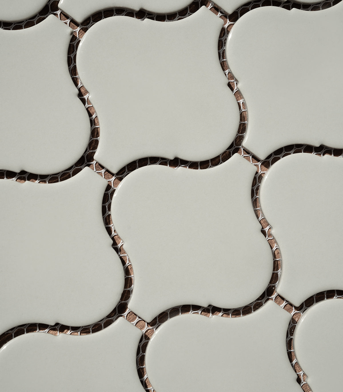 Mosaico Arabesca gris claro