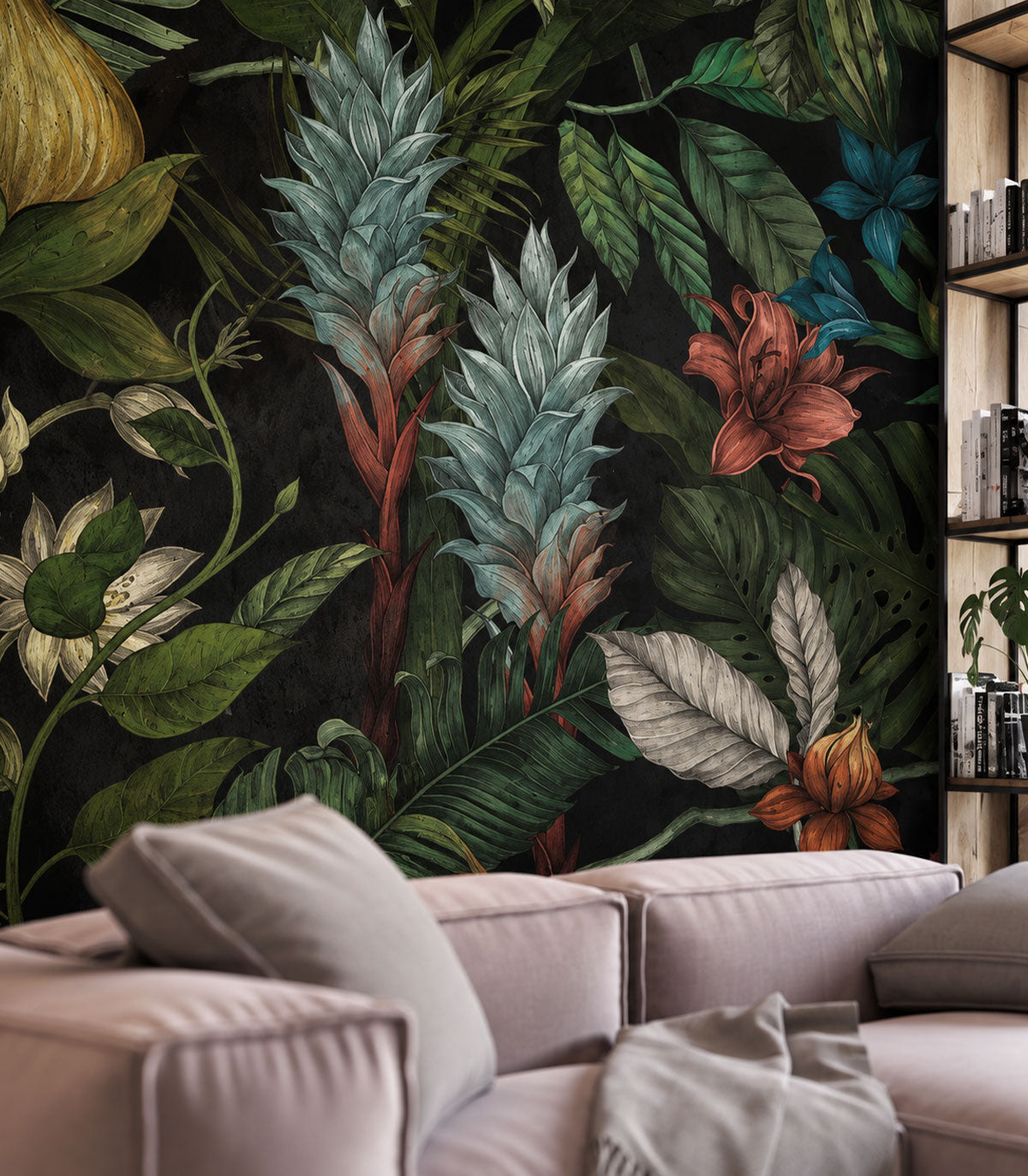 Papel pintado Mysterious Flower