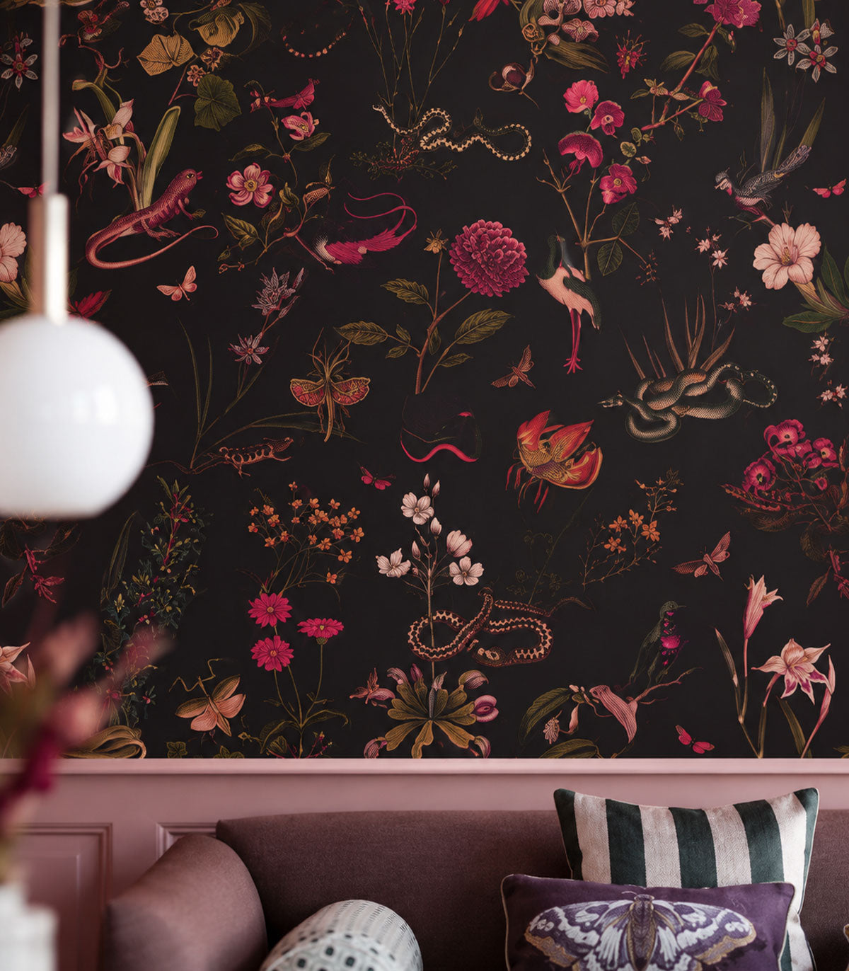 Papel pintado Mysterious Garden