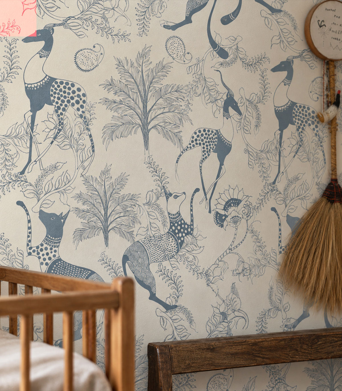 Papel pintado Mythical Animals Blue