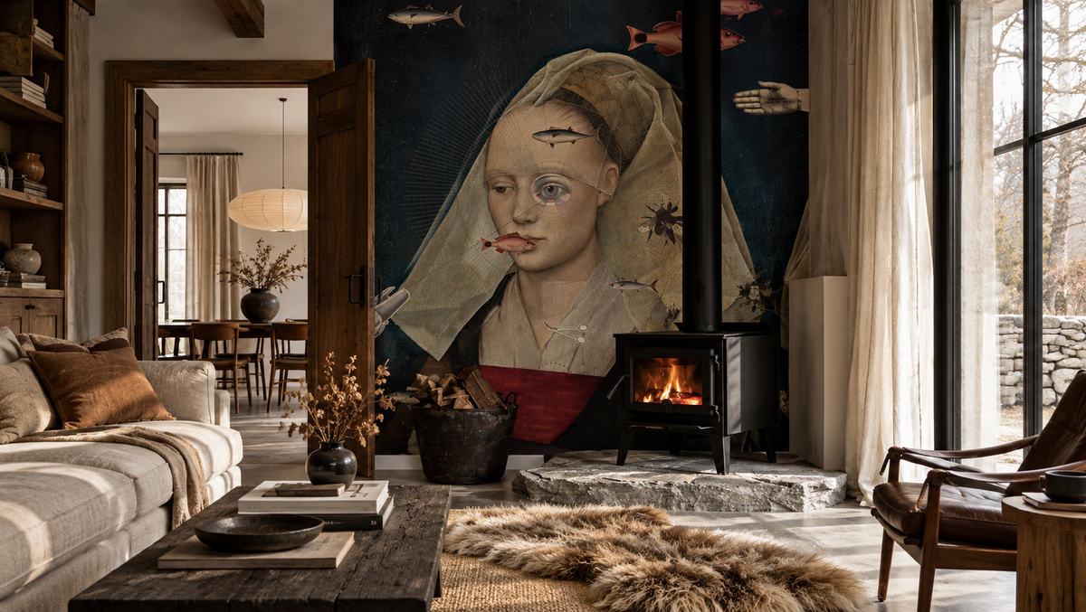 Papel pintado Nordic lady