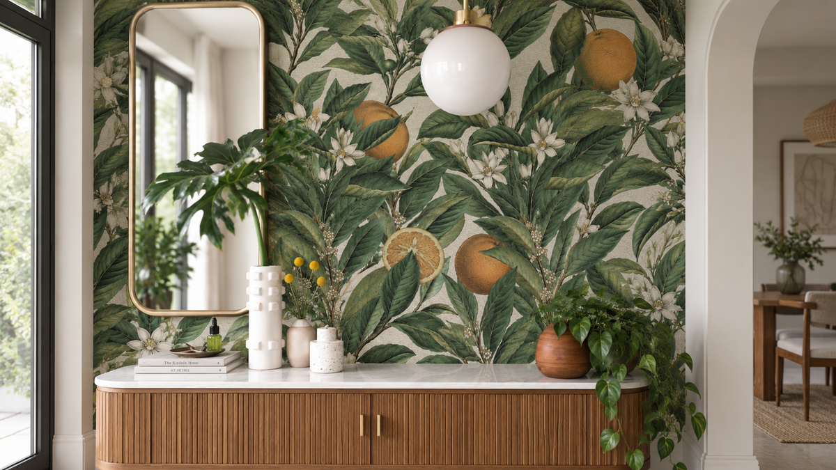 Papel pintado Orange Tree