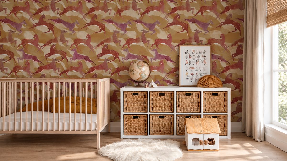 Papel pintado Roe deer