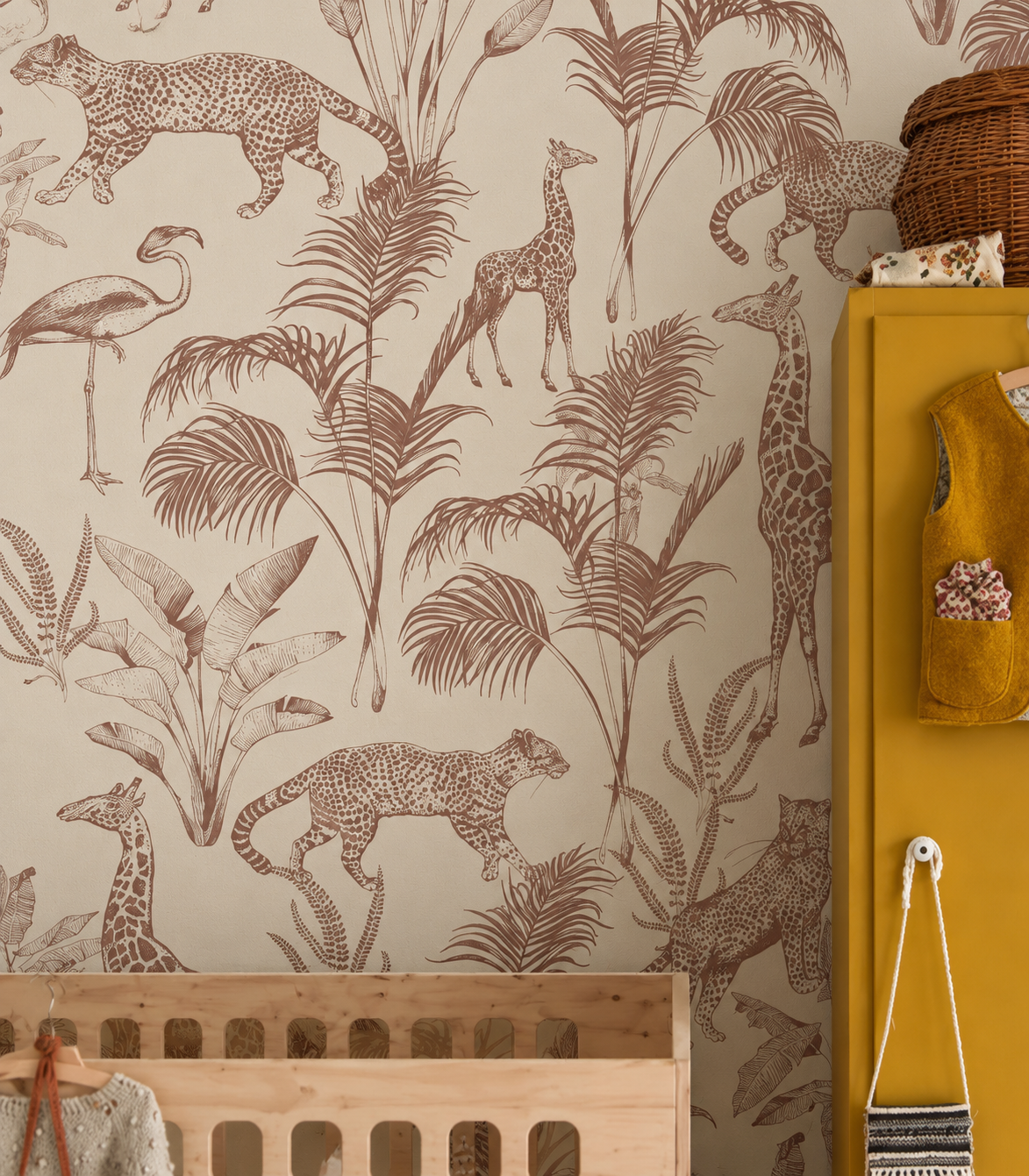 Papel pintado Safari Beige