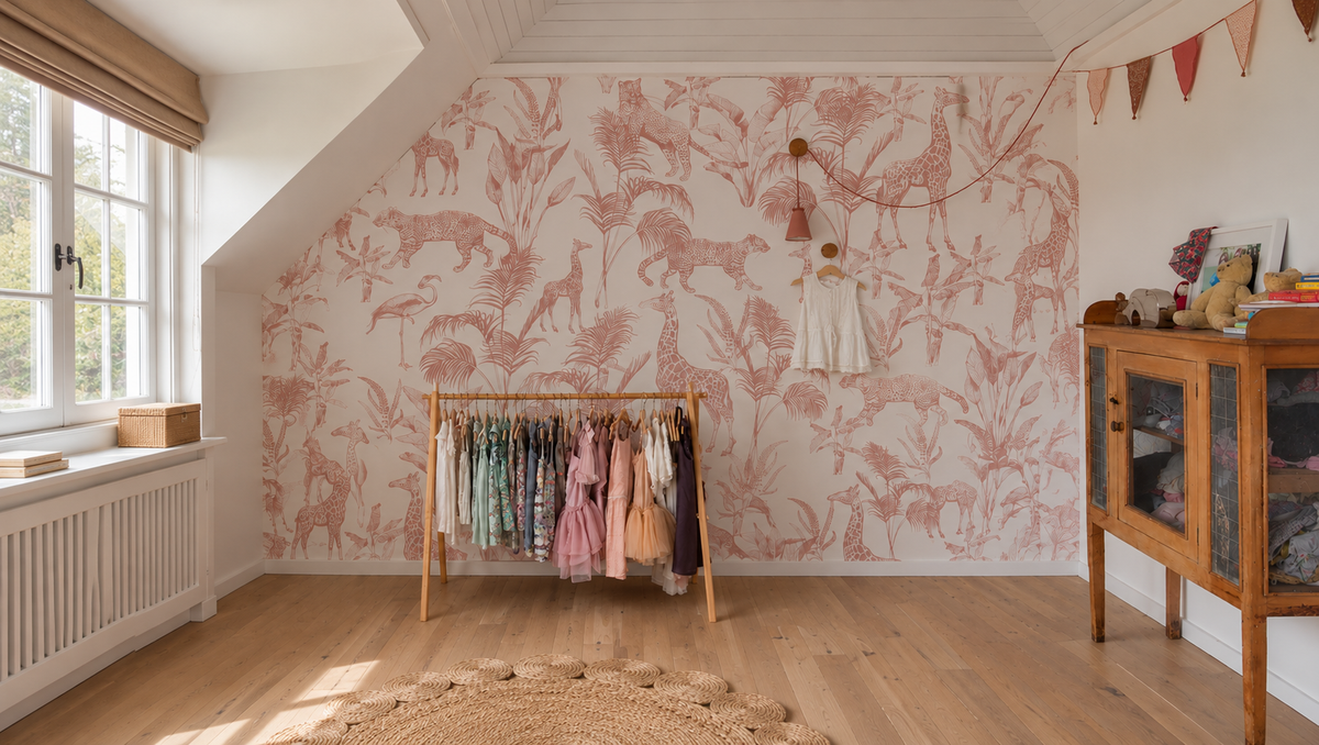 Papel pintado Safari Pink