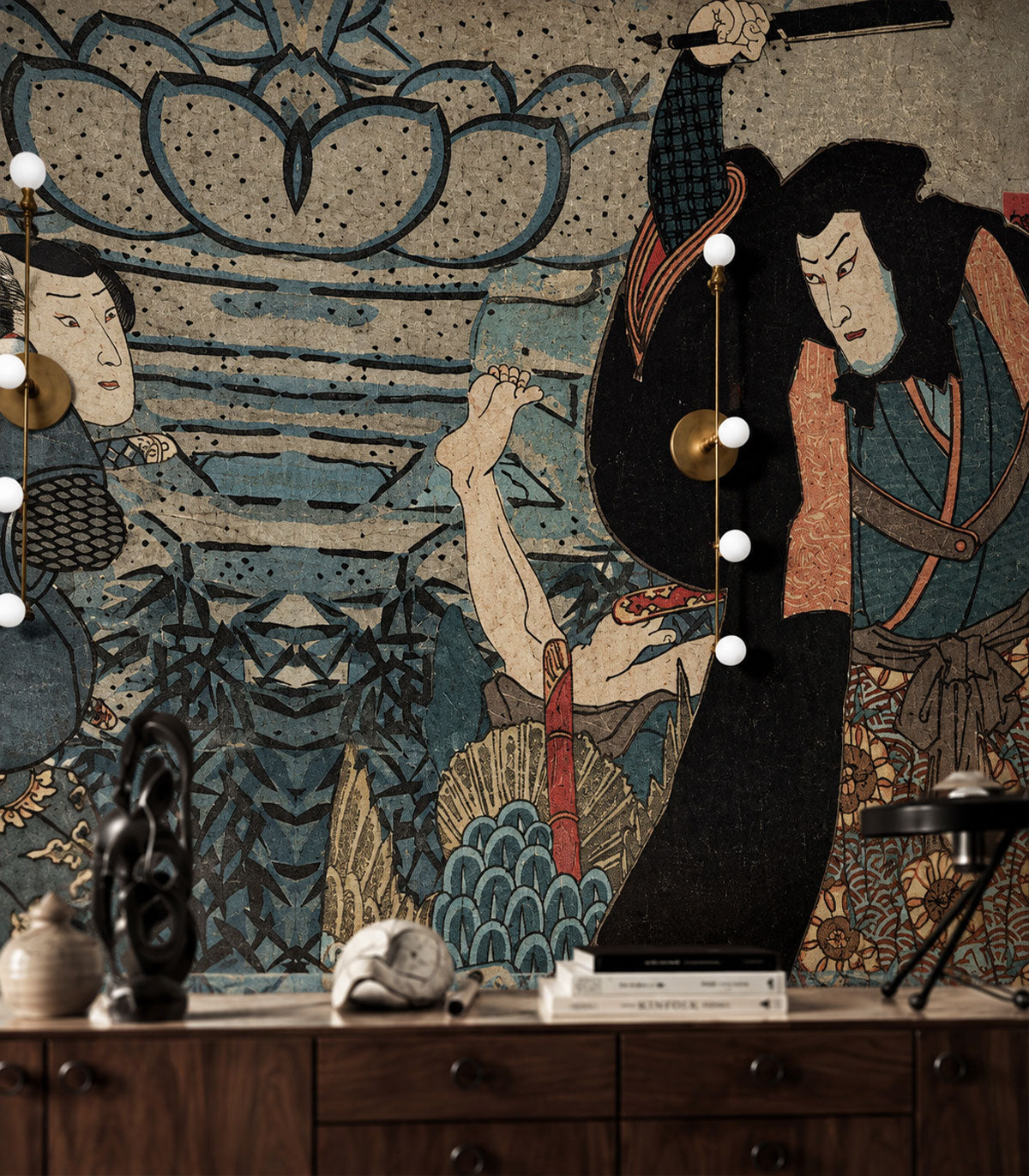 Papel pintado Samurai Saga